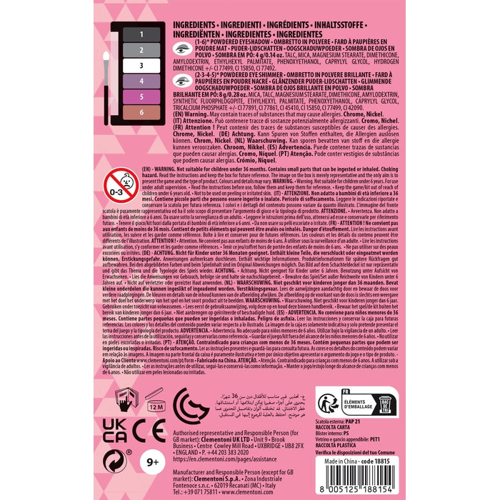 clementoni-crazy-chic-eyeshadow-party-queen-palette-6-ombres-paupi-res image 5
