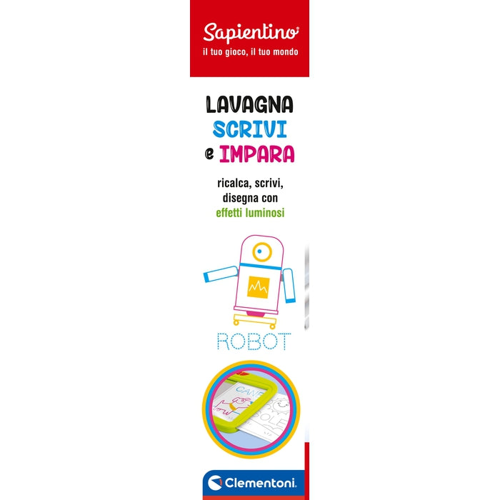 clementoni-sapientino-lavagna-scrivi-e-impara-ardoise-lumineuse-led image 8