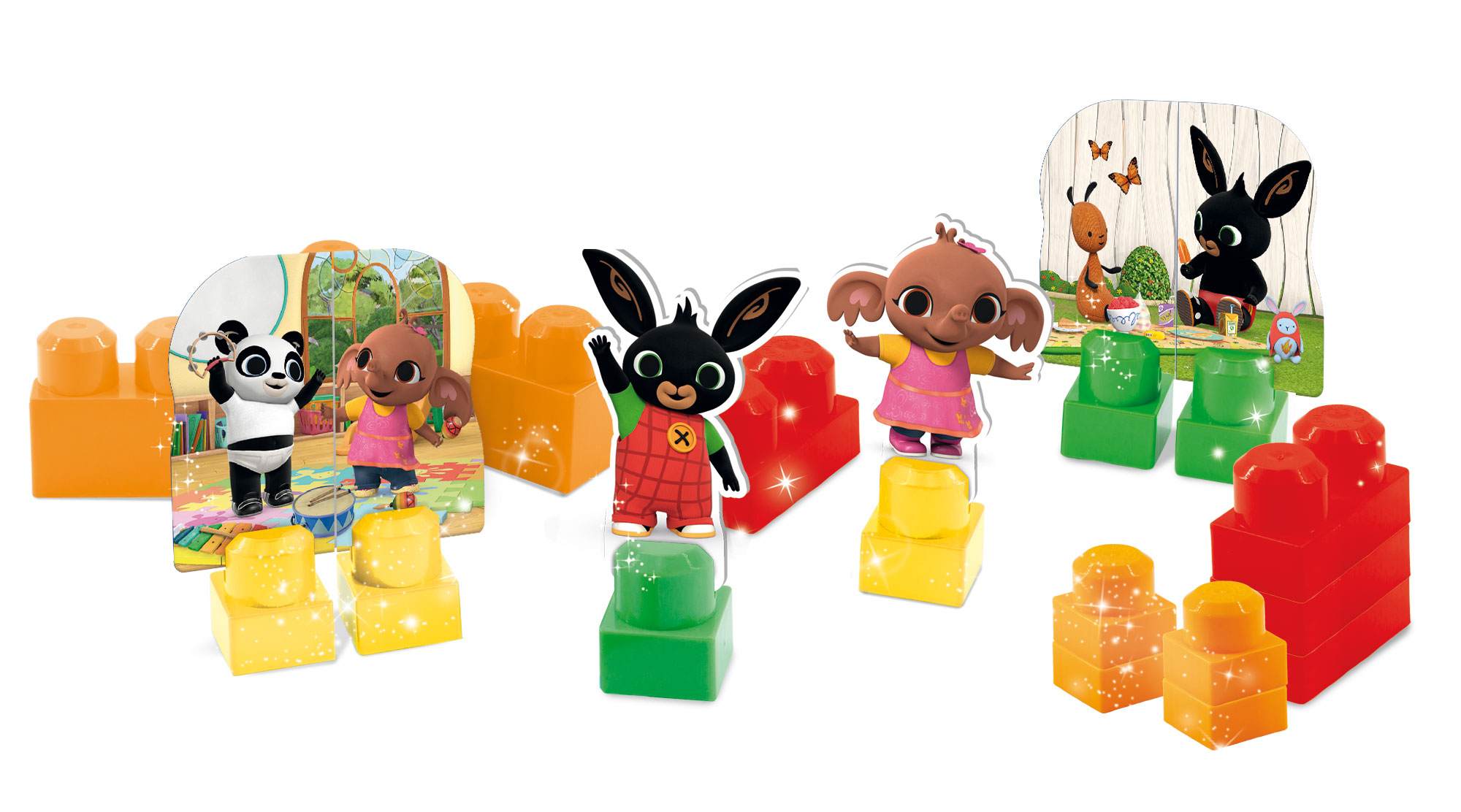 lisciani-bing-zainetto-baby-blocks-rosso-kit-briques-b-b-sac-dos image 3