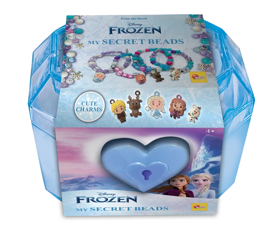 lisciani-frozen-my-secret-beads-coffret-cr-ation-bracelets-et-colliers-serrure image 1