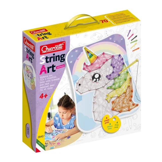 quercetti-string-art-2840-animaux-kawaii-tableau-fils image 1