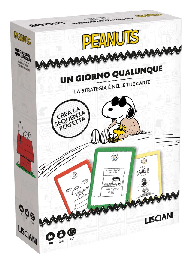 lisciani-peanuts-card-game-un-giorno-qualunque-jeu-de-cartes image 1