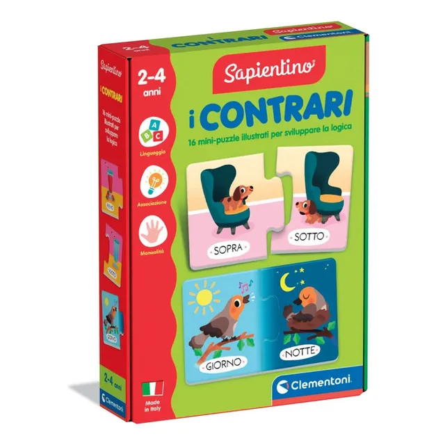 clementoni-sapientino-i-contrari-jeu-ducatif-16-puzzles-2-pi-ces image 1