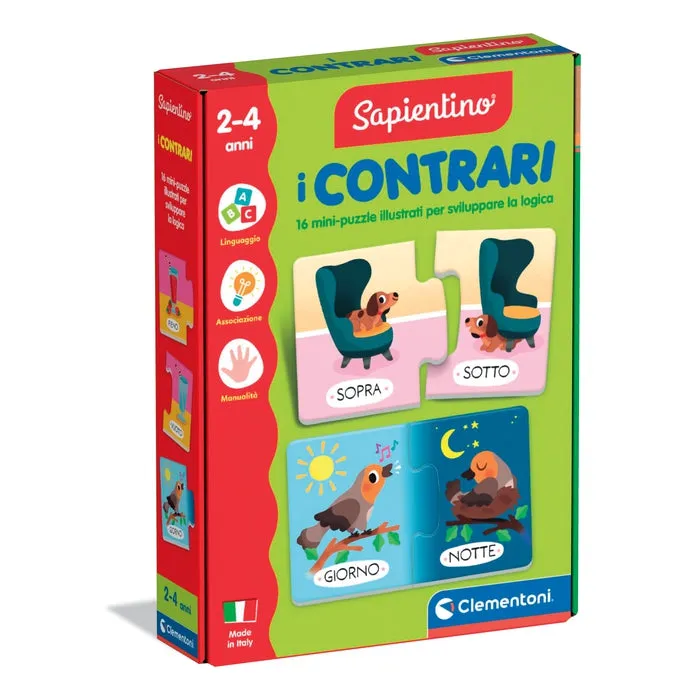 clementoni-sapientino-i-contrari-jeu-ducatif-16-puzzles-2-pi-ces image 1