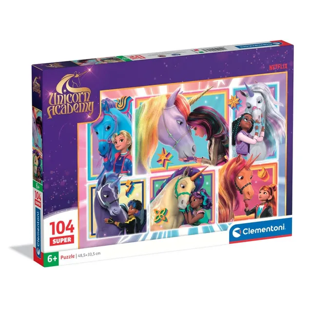 clementoni-unicorn-academy-puzzle-enfant-104-pi-ces image 1