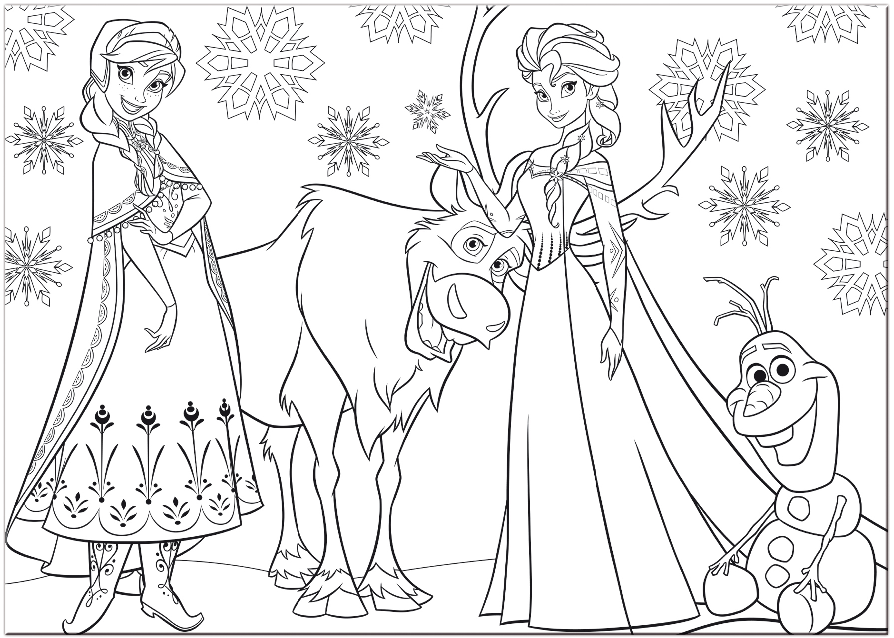 lisciani-disney-puzzle-double-face-maxi-floor-108-frozen-elsa-et-anna image 3