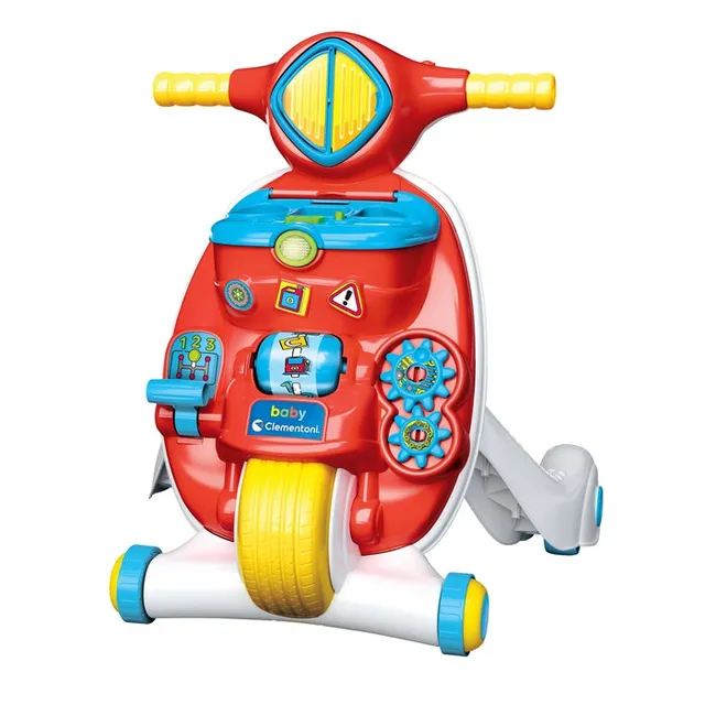 clementoni-baby-valentino-scooterino-primi-passi-2-en-1-trotteur-premier-pas image 1