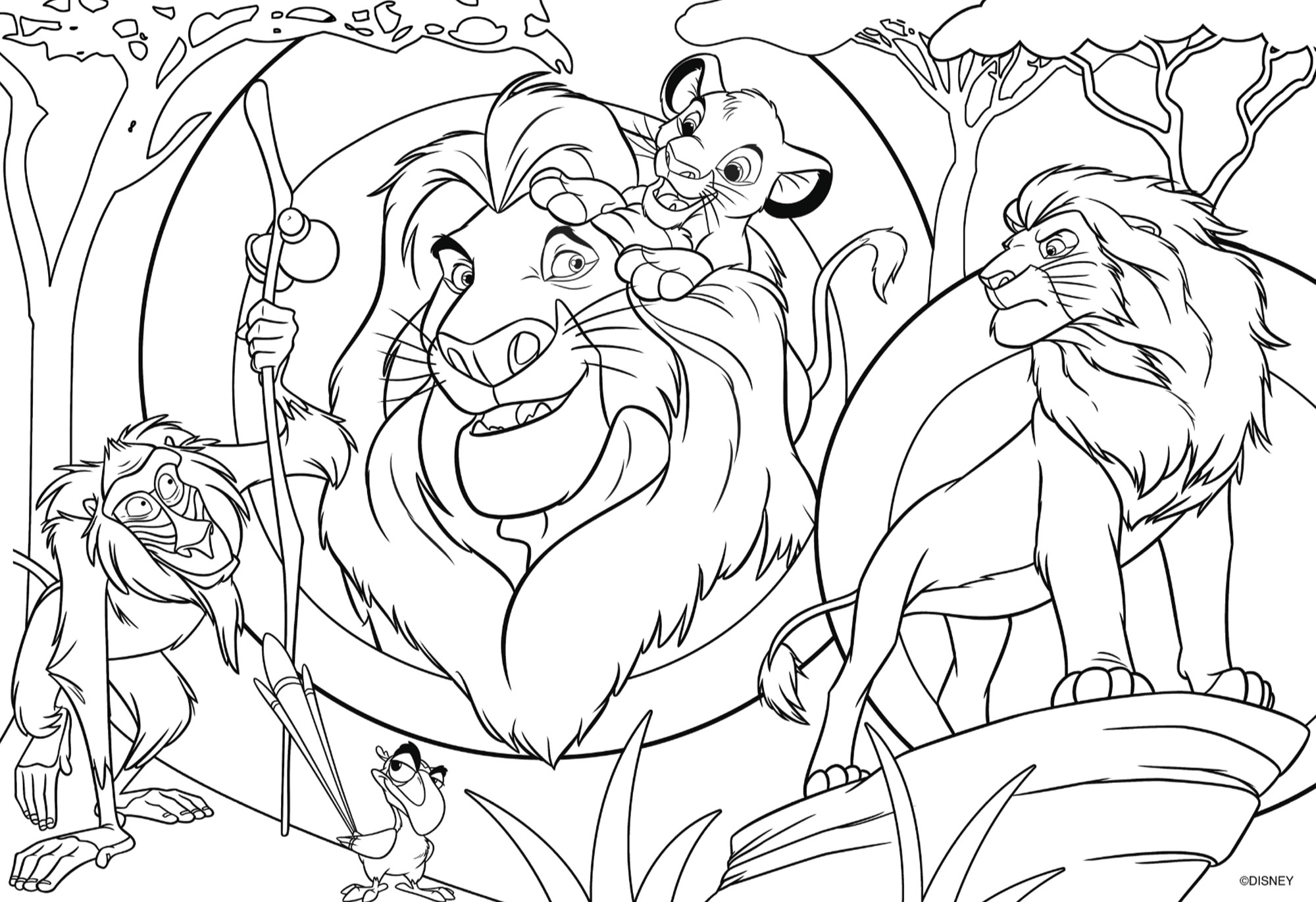 lisciani-disney-puzzle-plus-24-le-roi-lion-double-face image 3
