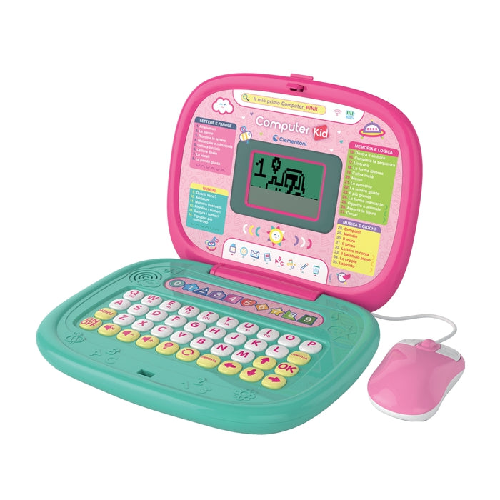 clementoni-sapientino-il-mio-primo-computer-pink-ordinateur-ducatif-pr-scolaire image 2