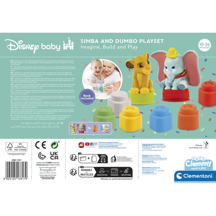 clemmy-clementoni-simba-et-dumbo-playset-6-briques-livre image 7