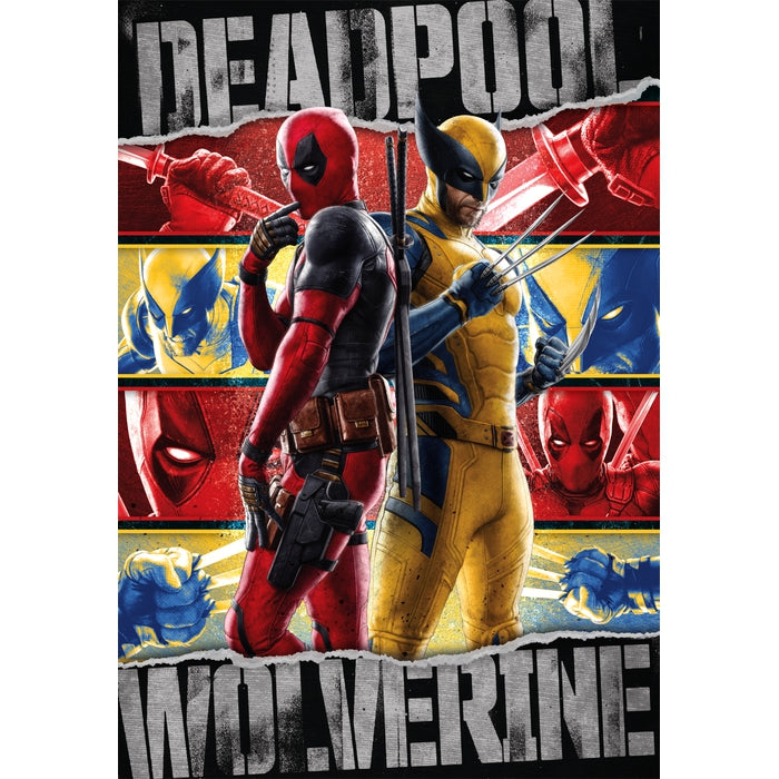 clementoni-deadpool-wolverine-puzzle-1000-pi-ces-marvel image 2