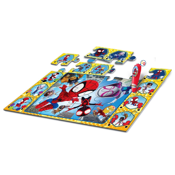 clementoni-sapientino-puzzle-interactif-spidey-24-pi-ces-stylo image 2