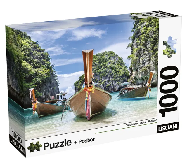 lisciani-puzzle-1000-tha-lande-poster image 1