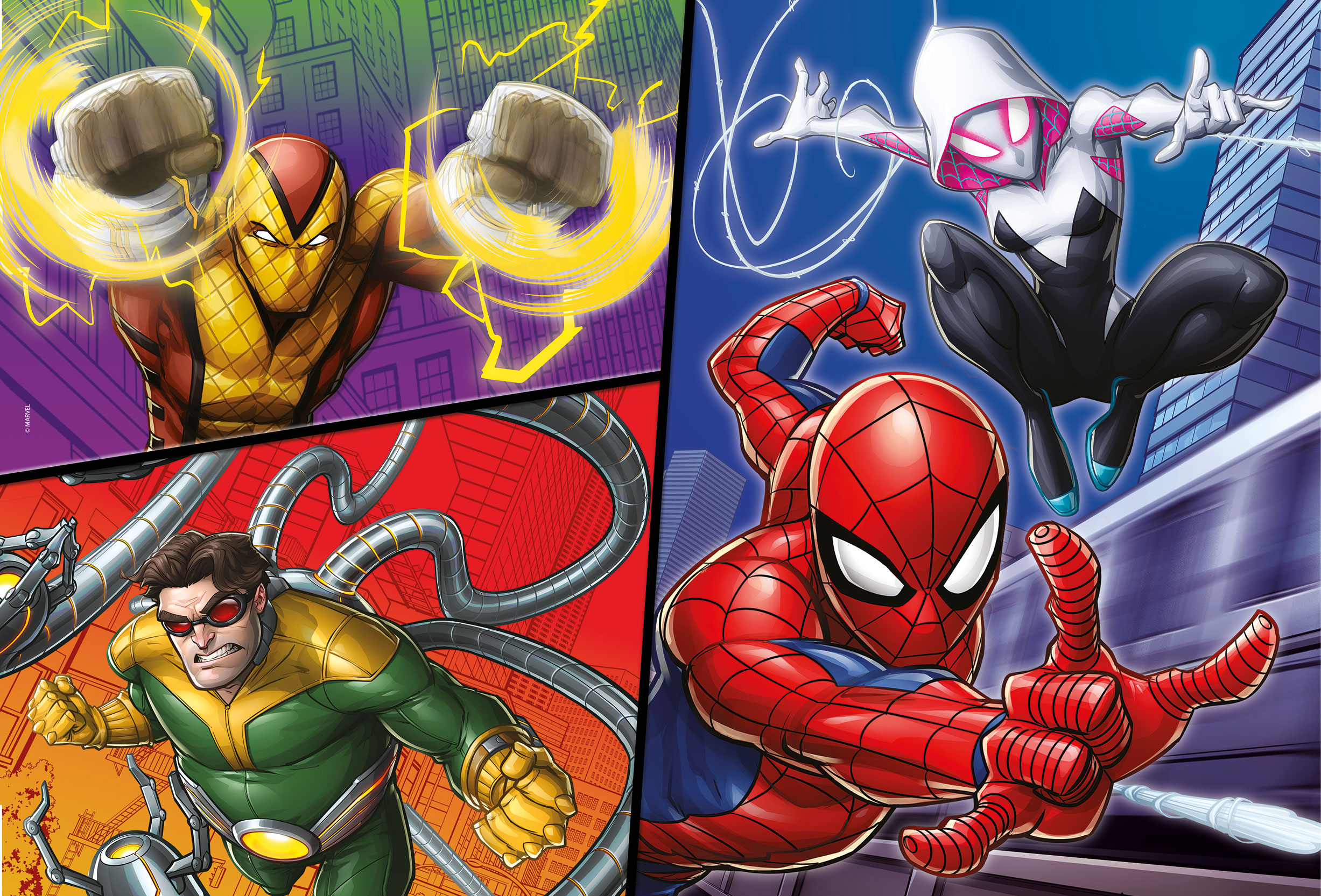lisciani-marvel-puzzle-double-face-plus-250-spider-man image 2