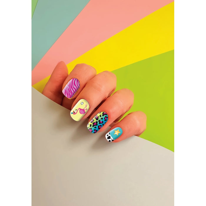 clementoni-crazy-chic-unghie-adesive-cuccioli-trendy-kit-nail-art-24-faux-ongles image 3