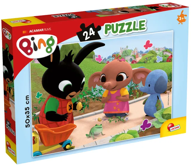 lisciani-bing-puzzle-plus-24-la-rana-35x50-cm image 1