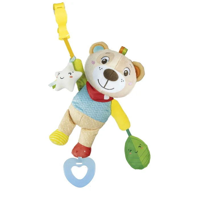 baby-clementoni-easy-peasy-soft-bear-peluche-d-veil-suspendre image 1