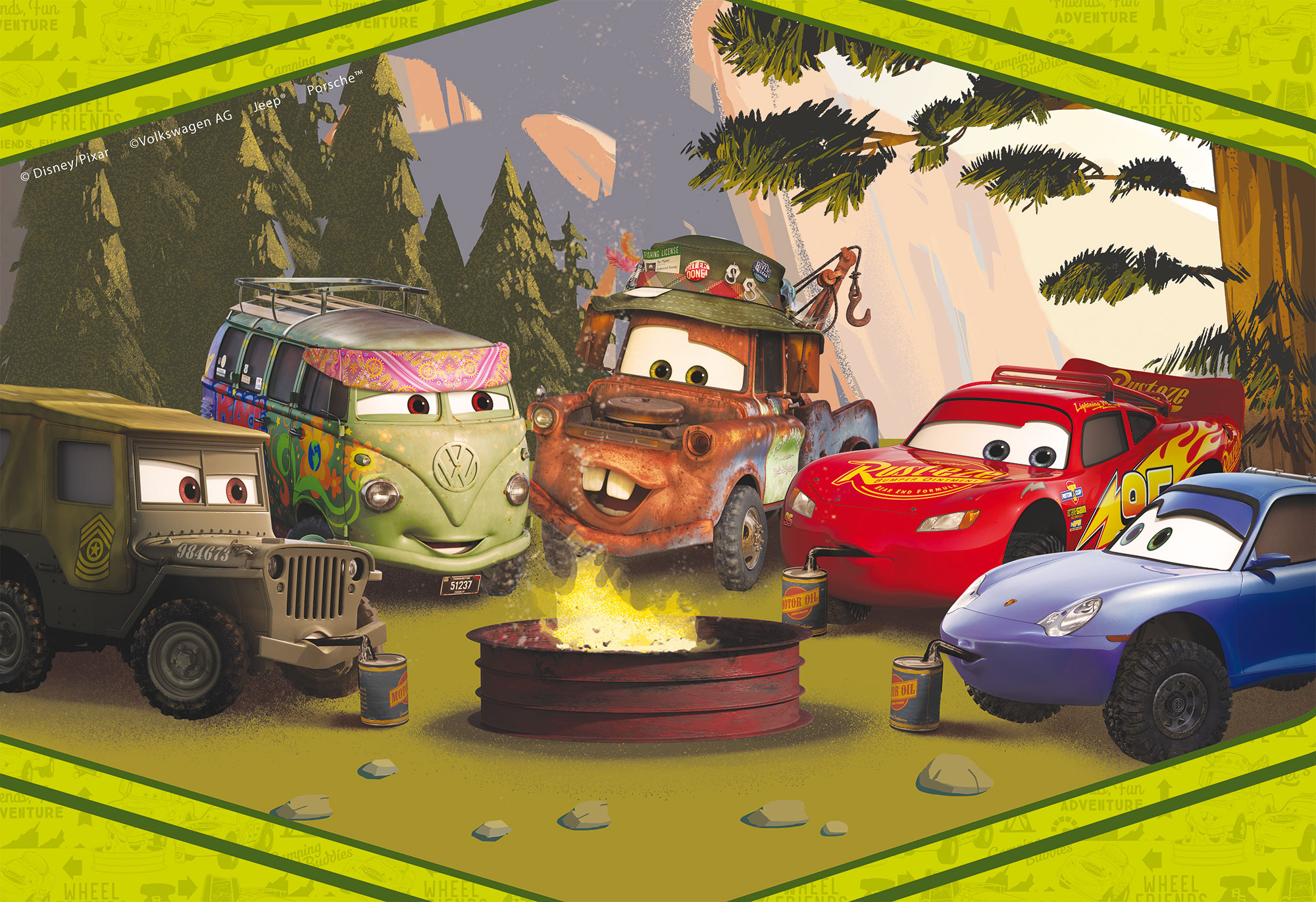 lisciani-disney-eco-puzzle-double-face-cars-60-pi-ces image 2