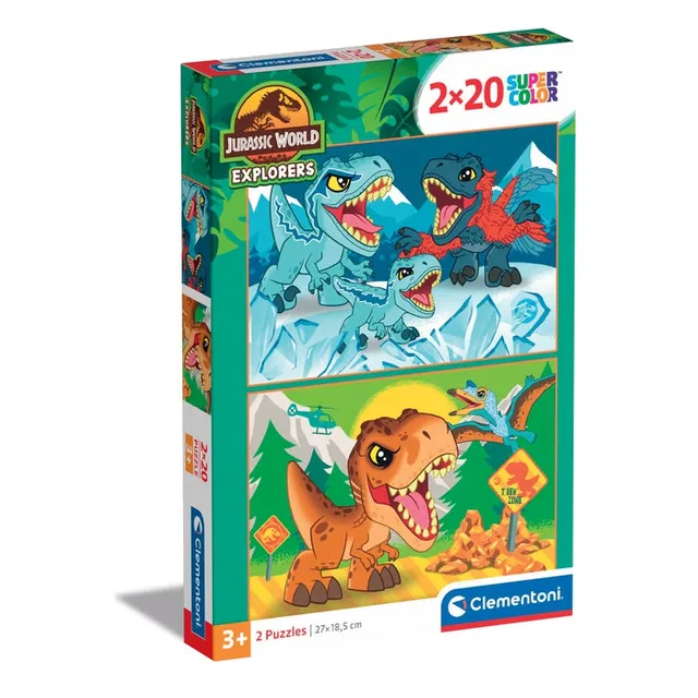 clementoni-jurassic-world-2-puzzles-20-pi-ces-enfant-4-6-ans image 1