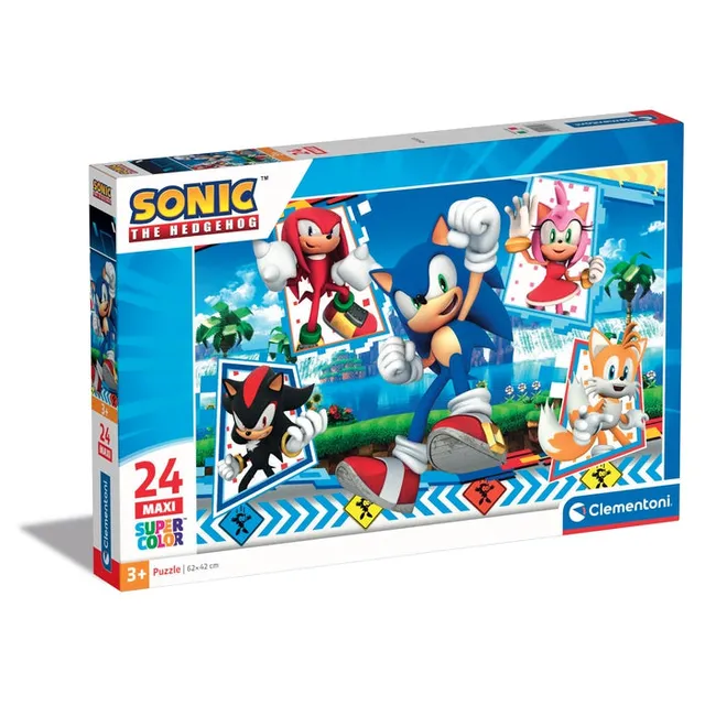 clementoni-sonic-24-maxi-pi-ces-puzzle-enfant-62-x-42-cm image 1