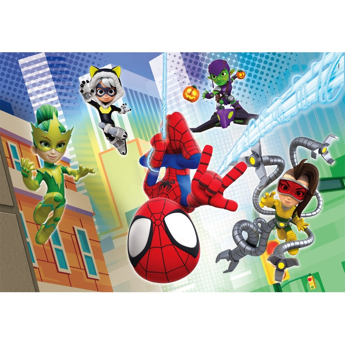 clementoni-spidey-and-his-amazing-friends-puzzle-60-pi-ces image 2