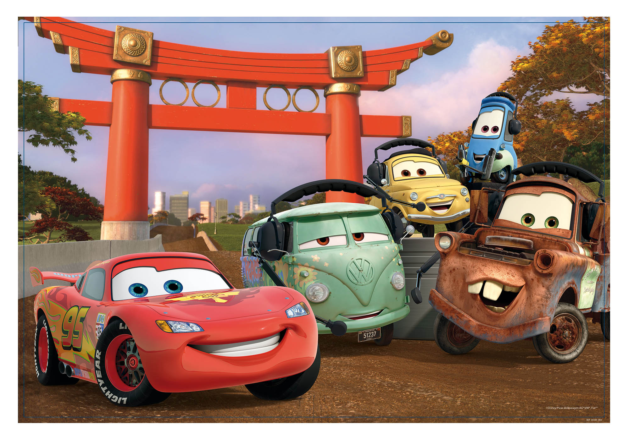 lisciani-disney-cars-puzzle-double-face-plus-108-pi-ces image 2