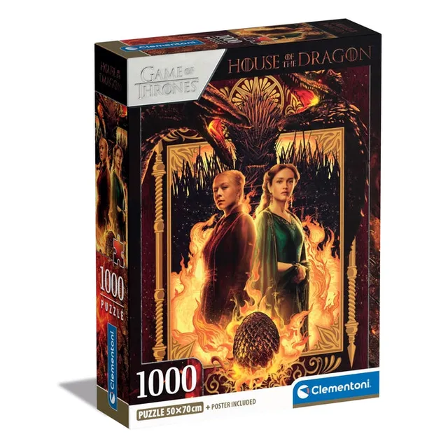 clementoni-house-of-the-dragon-puzzle-1000-pi-ces-70-x-50-cm image 1