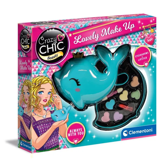 clementoni-crazy-chic-lovely-makeup-delfino-palette-maquillage-enfant image 1