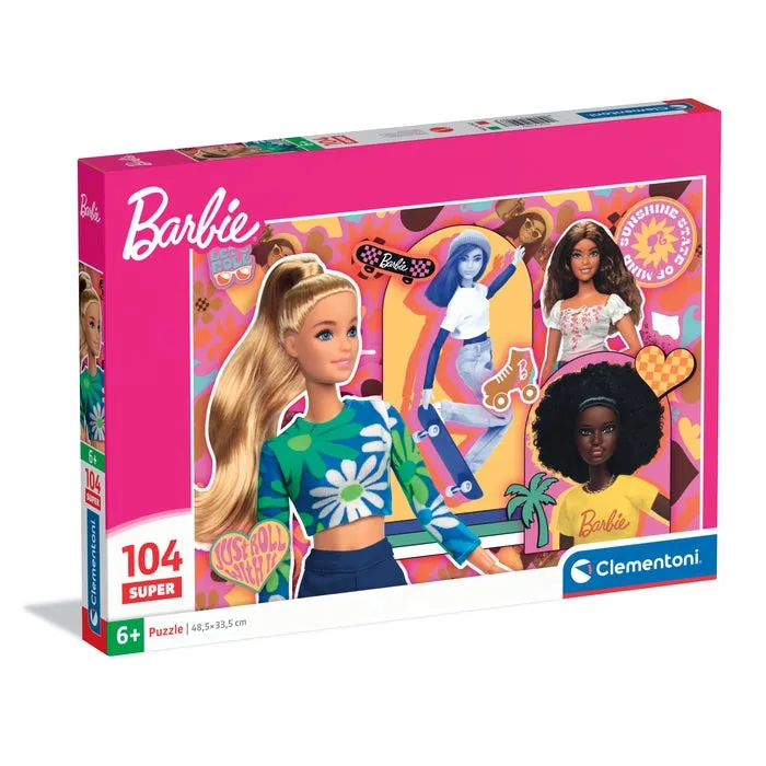 clementoni-barbie-puzzle-enfant-104-pi-ces-3 image 1