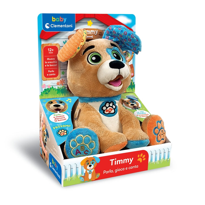 baby-clementoni-timmy-parla-gioca-e-canta-chien-interactif-b-b image 2