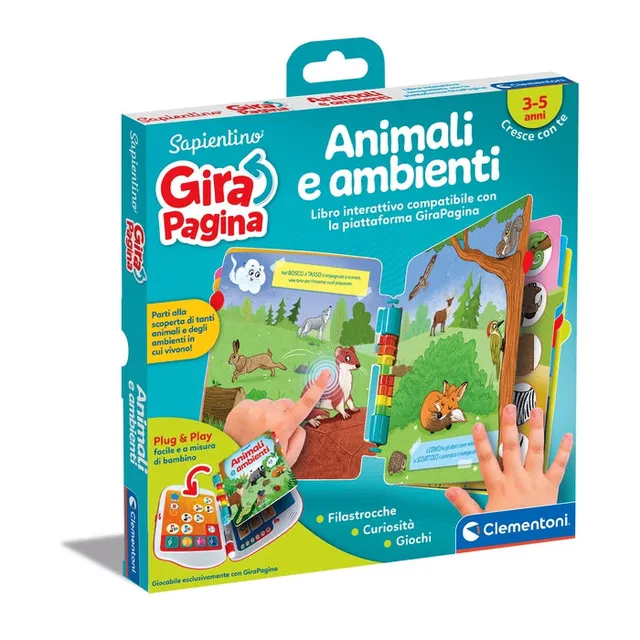 clementoni-sapientino-animali-e-ambienti-aloha-jeu-ducatif-sonore-4-6-ans image 1