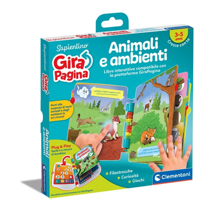 clementoni-sapientino-animali-e-ambienti-aloha-jeu-ducatif-sonore-4-6-ans image 1