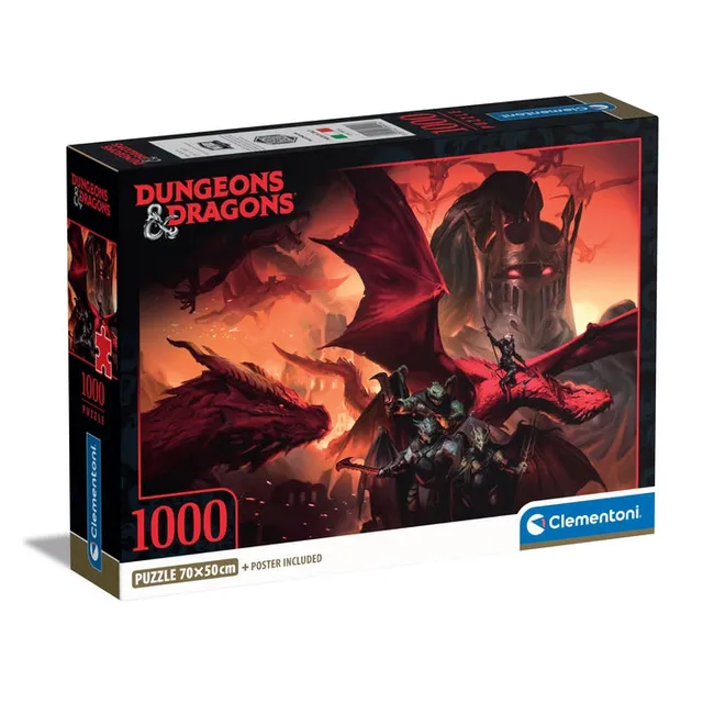 clementoni-collection-dungeons-dragons-puzzle-1000-pi-ces-70x50-cm image 1