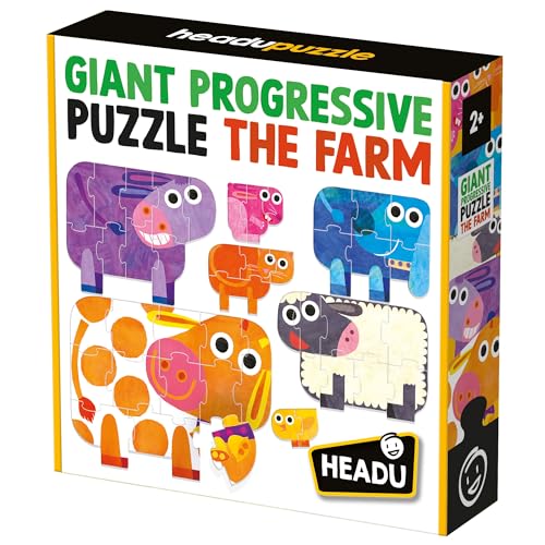 headu-giant-progressive-puzzle-the-farm-7-puzzles-progressifs-animaux-de-la-ferm image 8