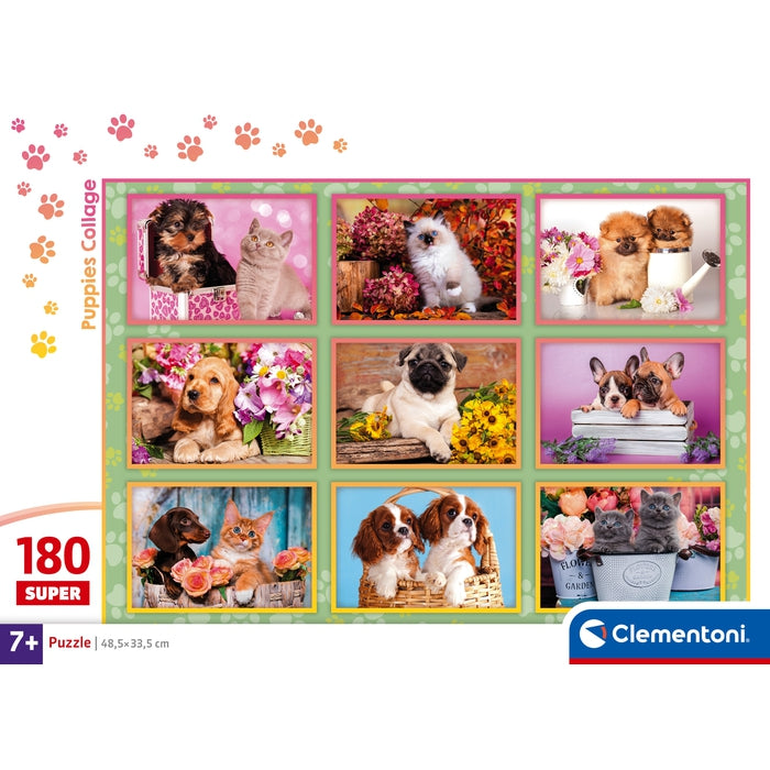 clementoni-puppies-collage-puzzle-180-pi-ces image 4