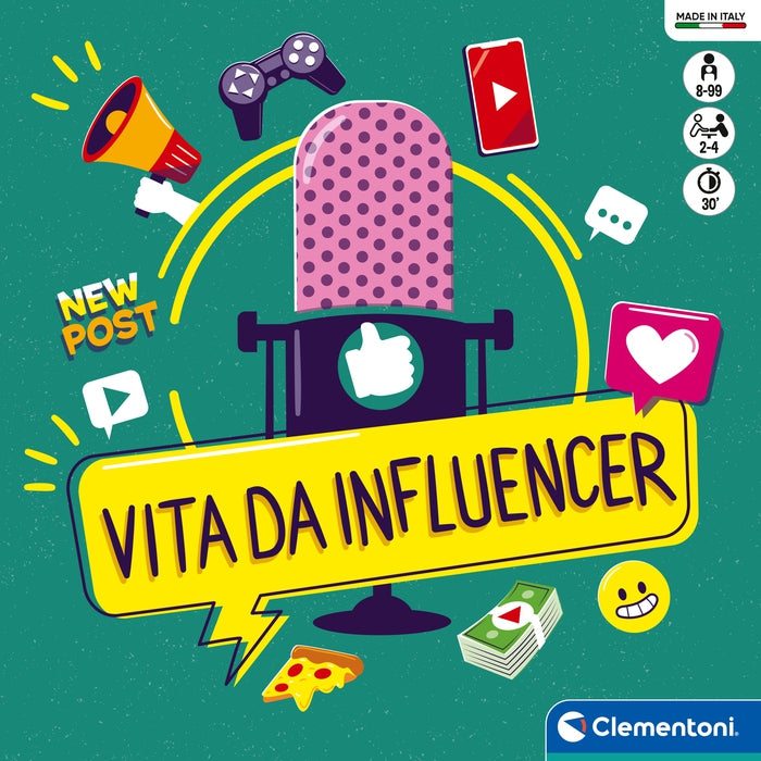 clementoni-party-game-vita-da-influencer-jeu-d-ambiance-7-9-ans image 7