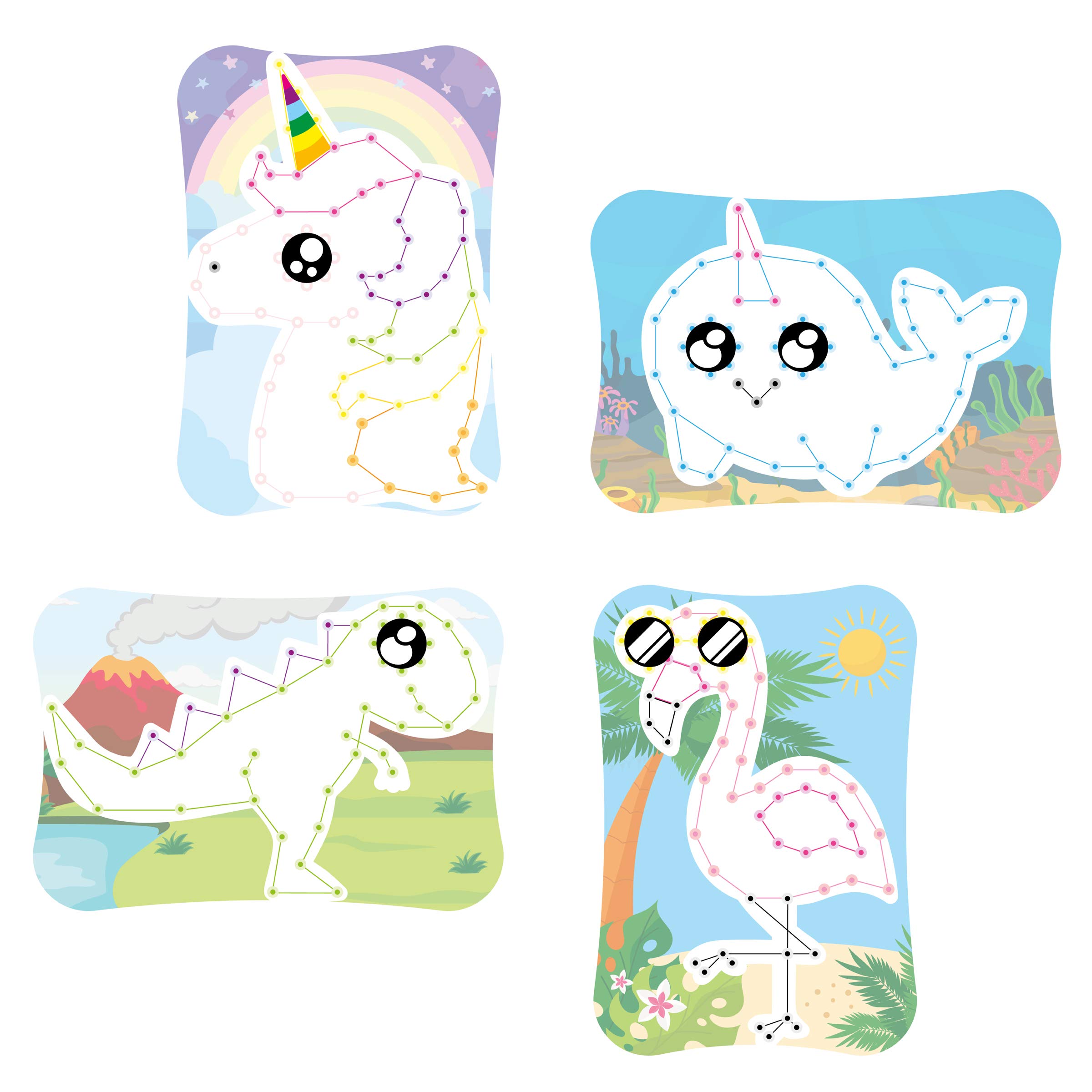quercetti-string-art-2840-animaux-kawaii-tableau-fils image 3