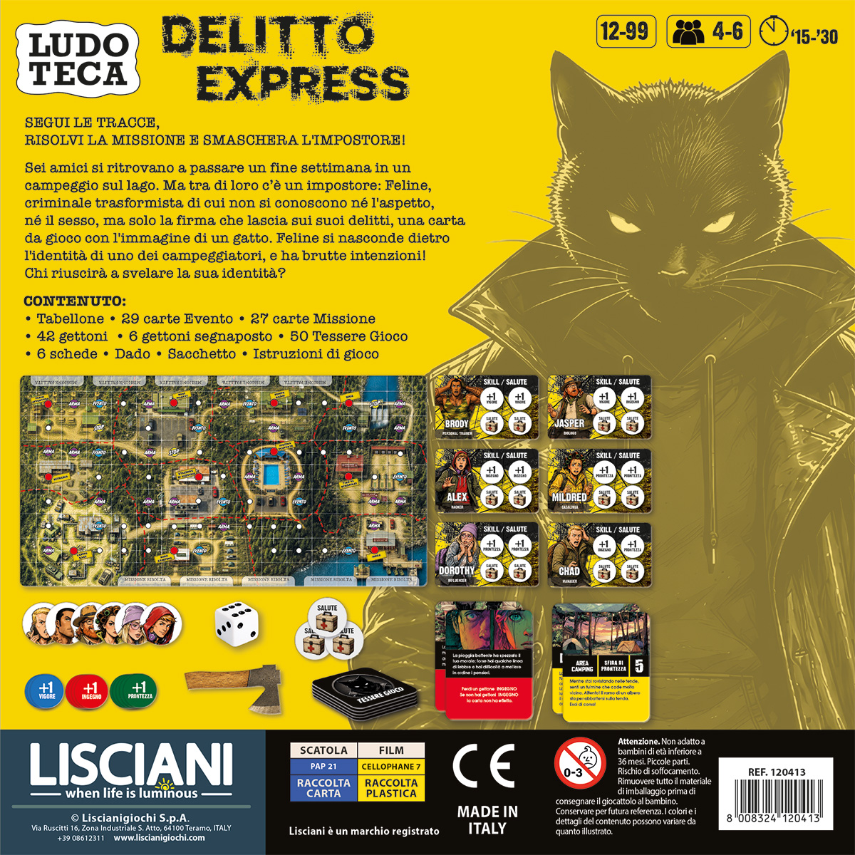 lisciani-ludoteca-delitto-express-l-impostore-jeu-d-enqu-te image 6