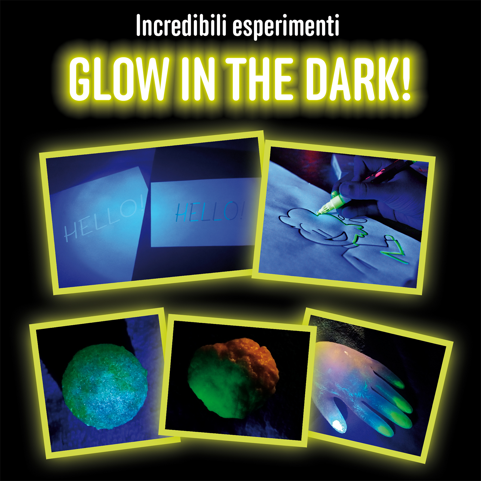 lisciani-i-m-a-genius-laboratorio-del-buio-kit-scientifique-phosphorescent image 3