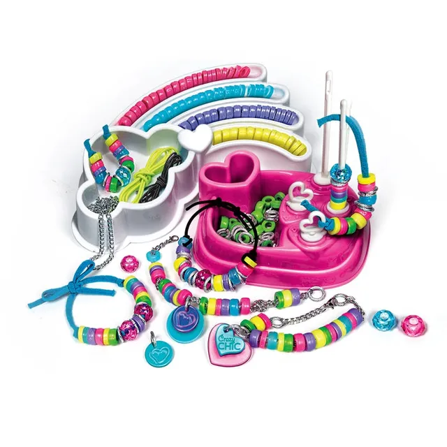 clementoni-crazy-chic-rainbow-bracelets-kit-de-cr-ation image 1