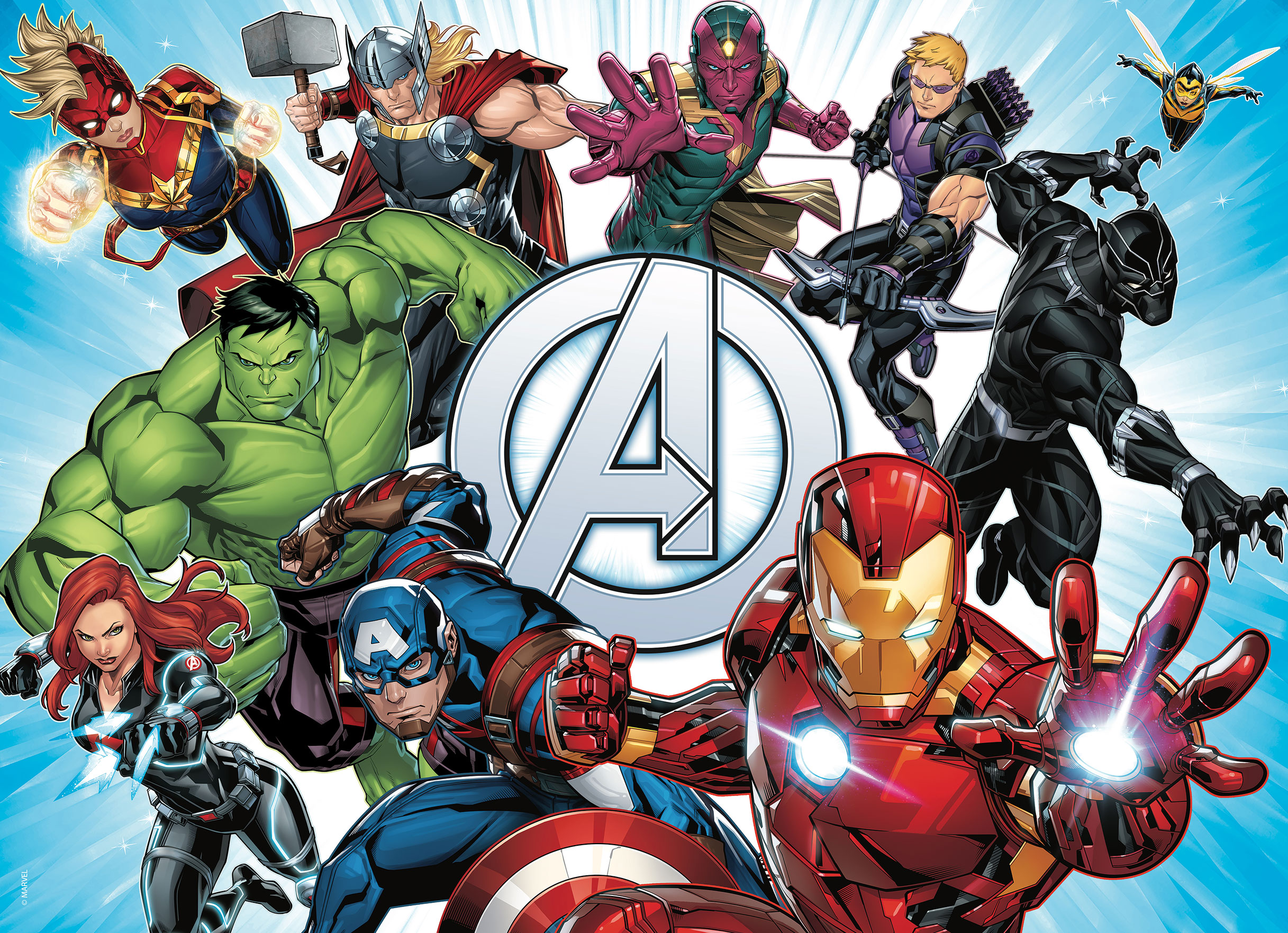 lisciani-marvel-avengers-puzzle-double-face-m-plus-60 image 2