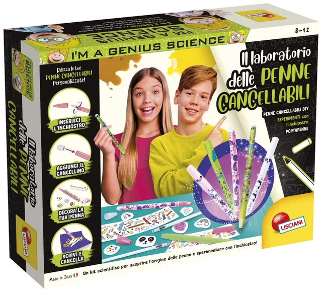 lisciani-i-m-a-genius-laboratoire-des-stylos-effa-ables image 1