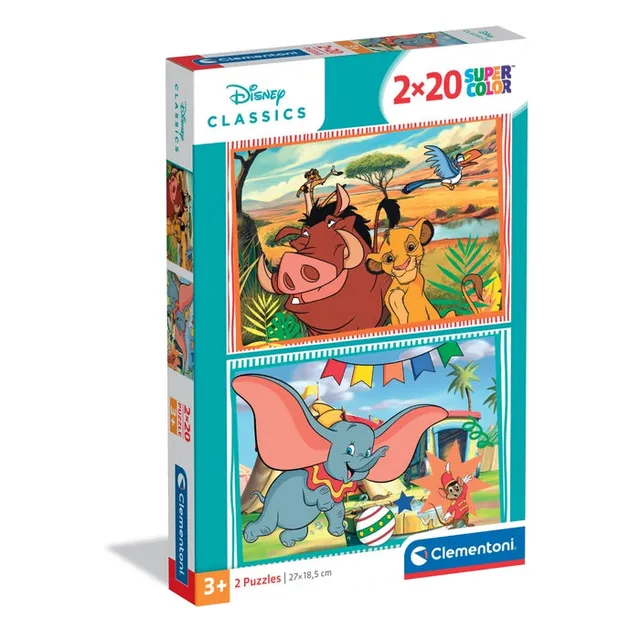 clementoni-disney-classic-puzzle-2-x-20-pi-ces image 1