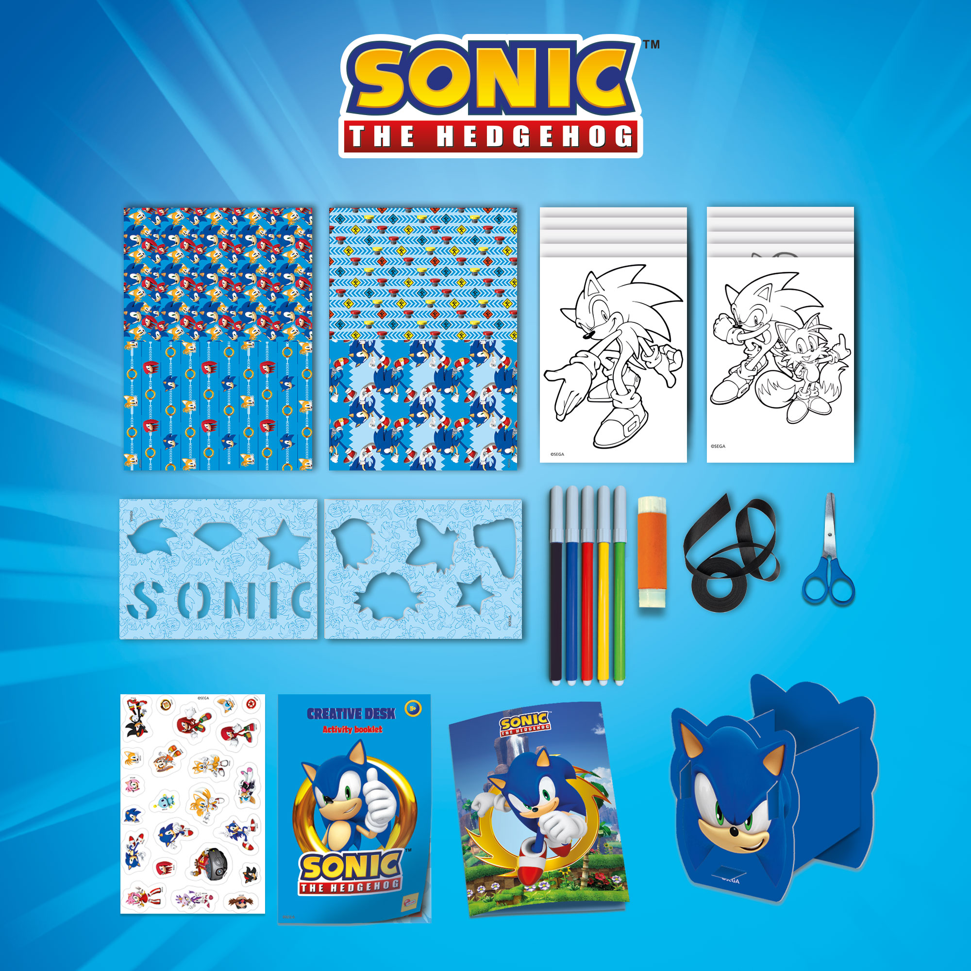 lisciani-sonic-creative-desk-kit-mallette-cr-ative-de-bureau image 3