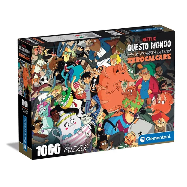 clementoni-zerocalcare-puzzle-1000-pi-ces-70x50-cm image 1