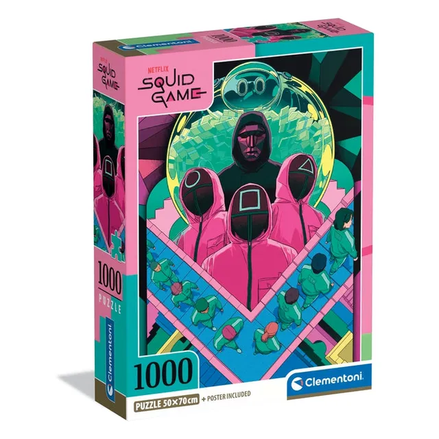 clementoni-squid-game-2-puzzle-1000-pi-ces-70-x-50-cm-adulte image 1