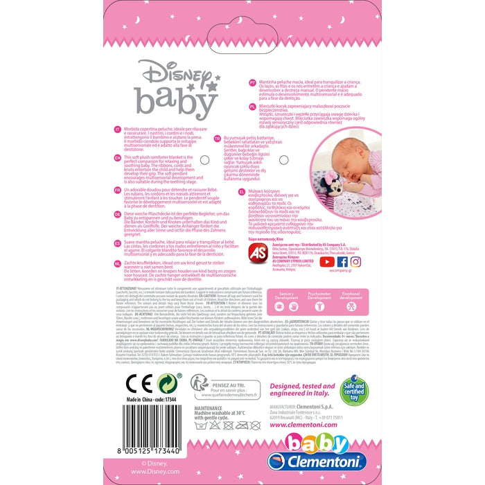 clementoni-baby-minnie-doudou-couverture-comforter-dentition image 5