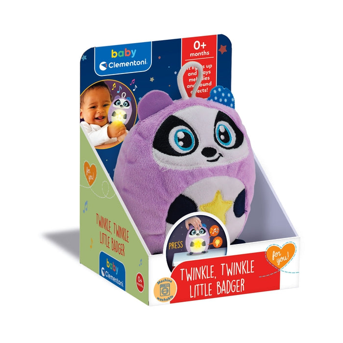 clementoni-baby-twinkle-twinkle-peluche-veilleuse-little-badger image 2