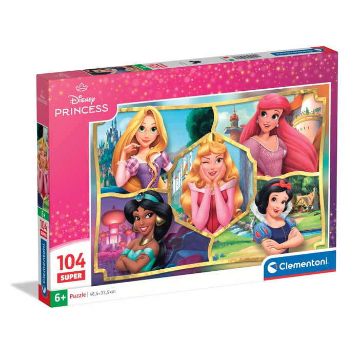 clementoni-disney-princess-puzzle-104-pi-ces-48-5-x-33-5-cm image 1