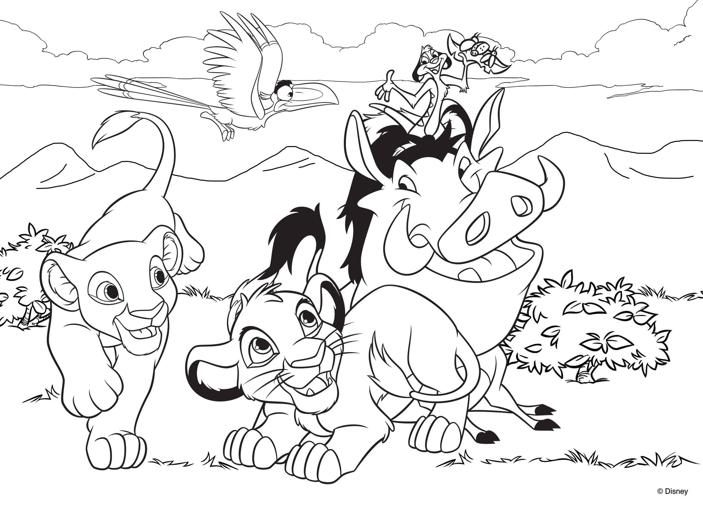 lisciani-disney-puzzle-double-face-maxi-floor-24-pi-ces-roi-lion image 3